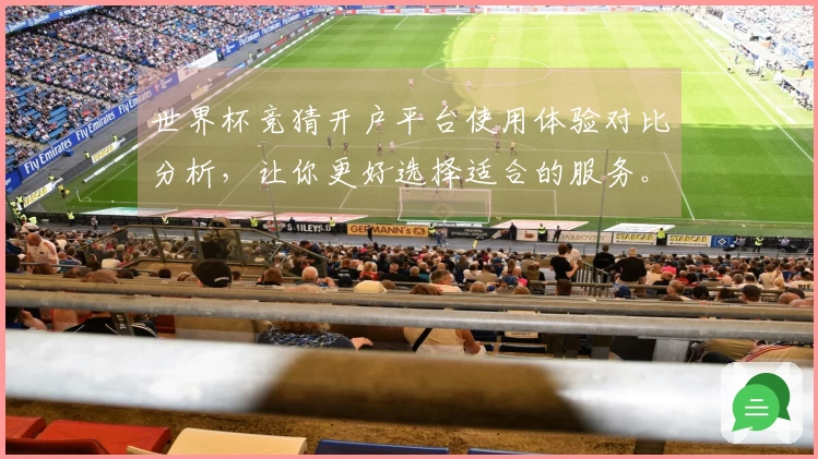 世界杯竞猜开户平台使用体验对比分析，让你更好选择适合的服务。